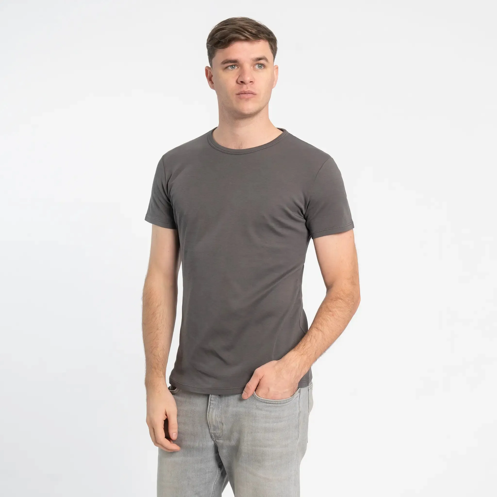 3 Pack - Men's Organic Pima Cotton T-Shirts