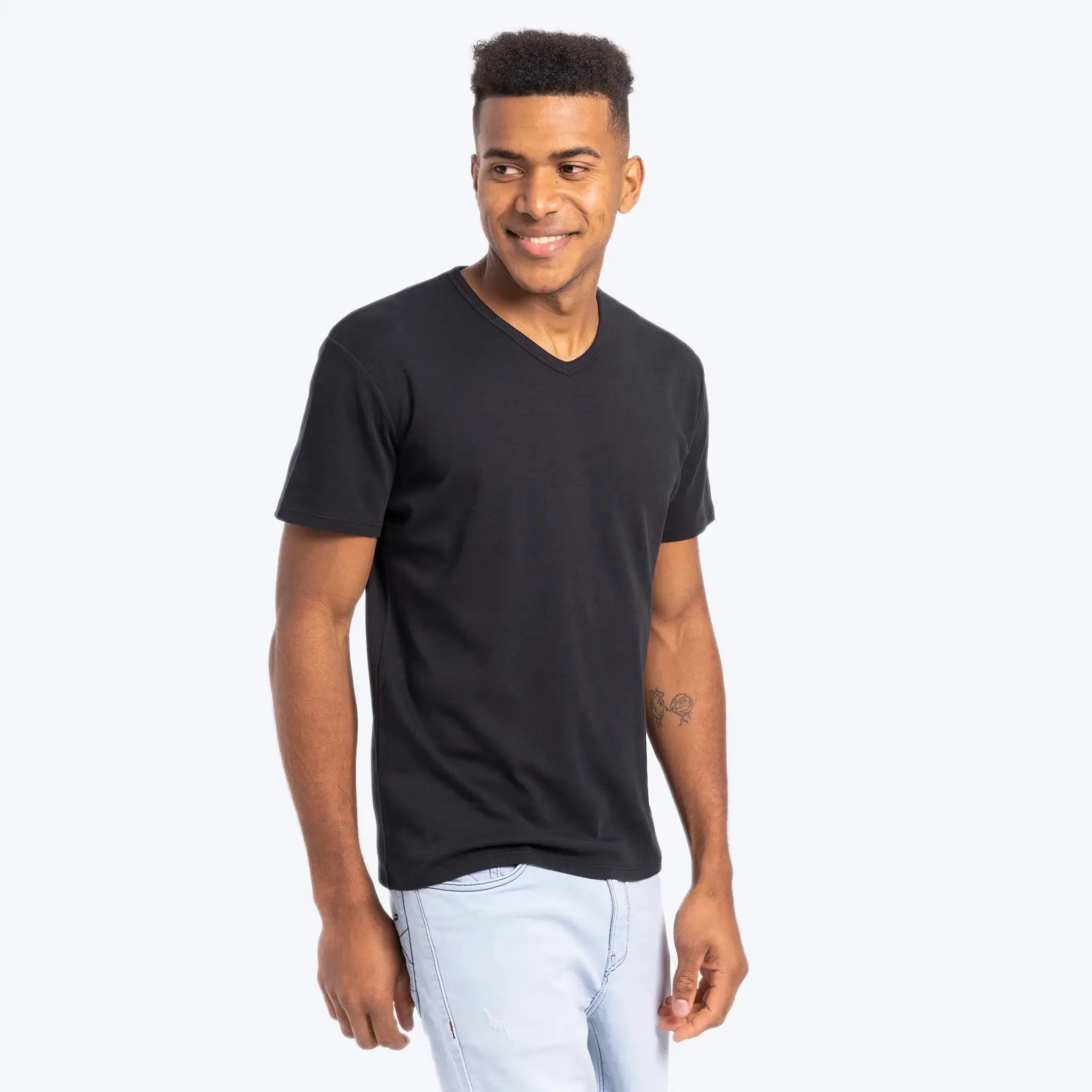 3 Pack - Men's Organic Pima Cotton T-Shirts