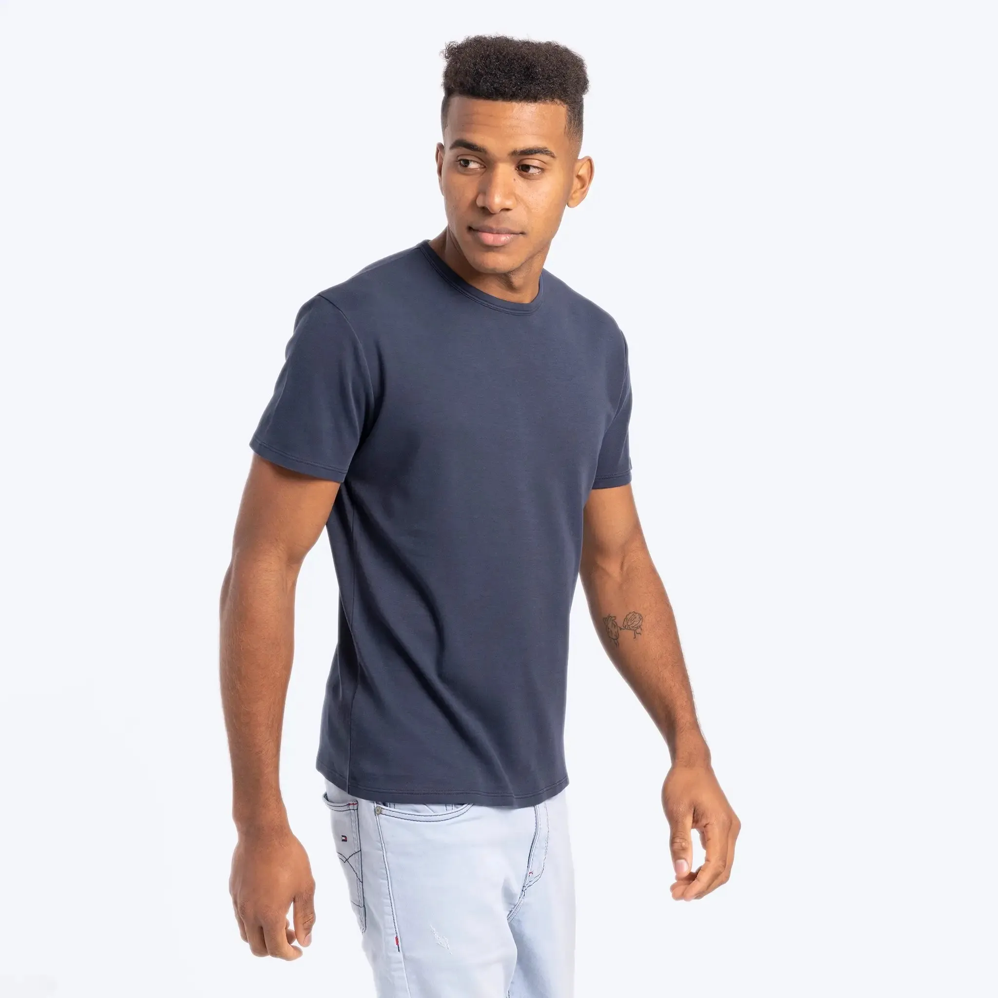 3 Pack - Men's Organic Pima Cotton T-Shirts