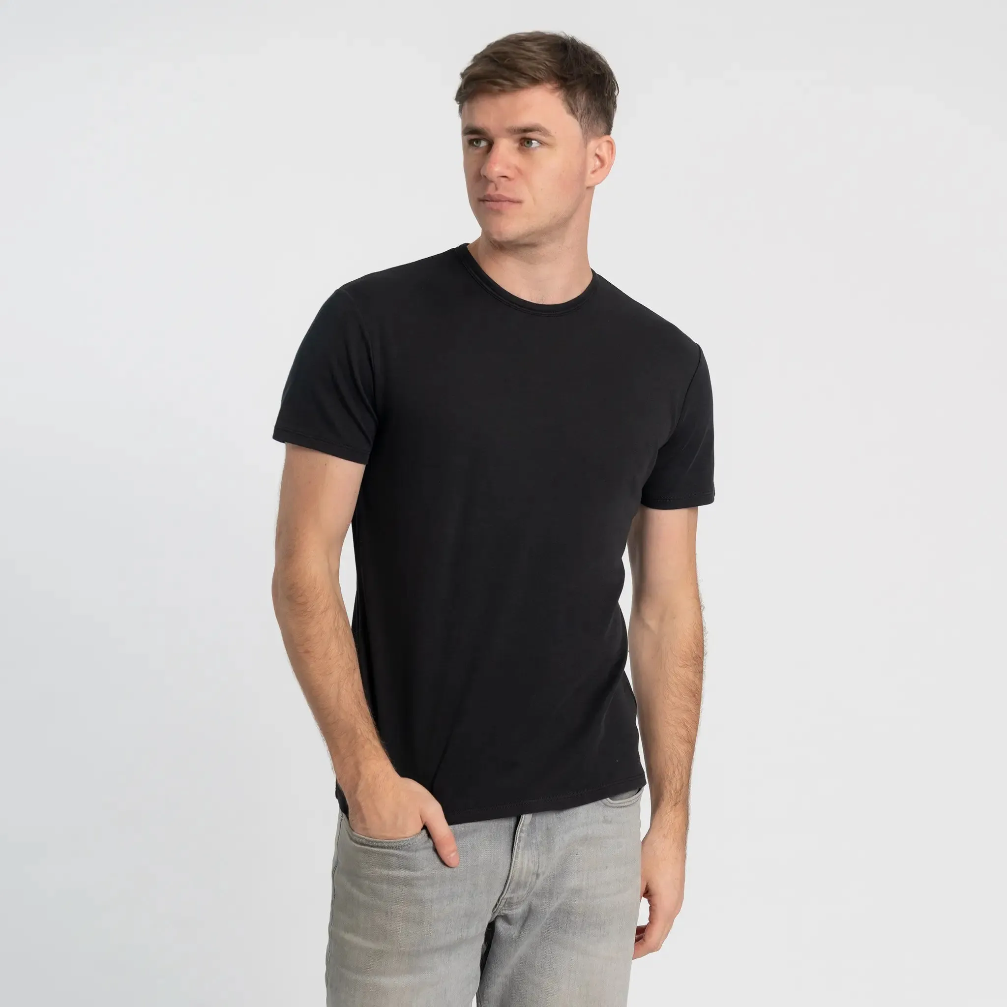 3 Pack - Men's Organic Pima Cotton T-Shirts