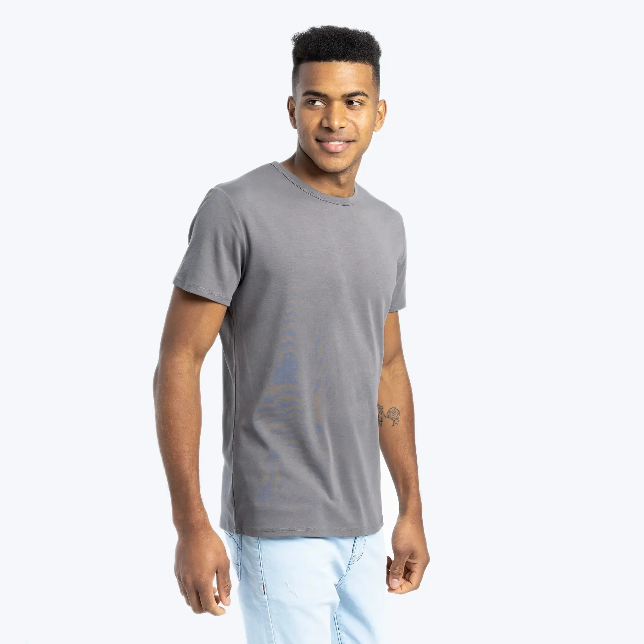 3 Pack - Men's Organic Pima Cotton T-Shirts