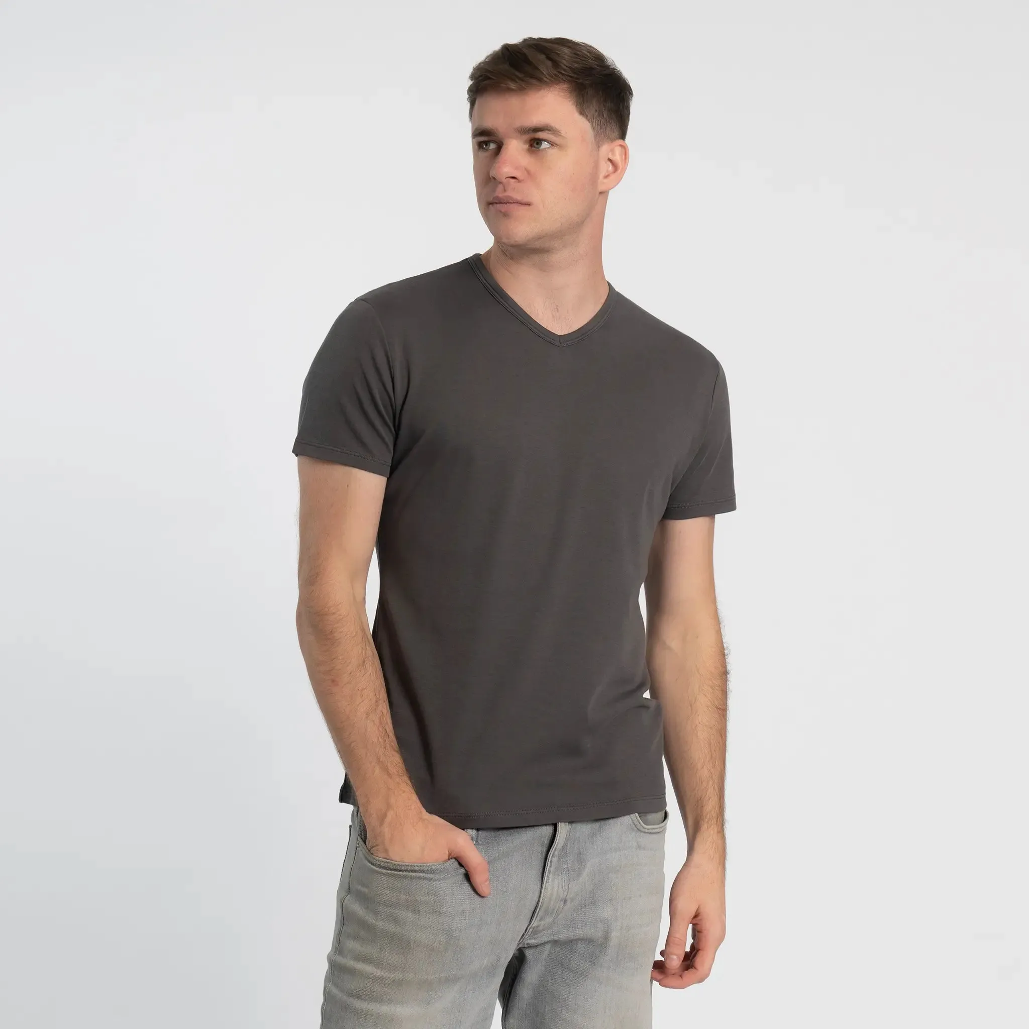 3 Pack - Men's Organic Pima Cotton T-Shirts