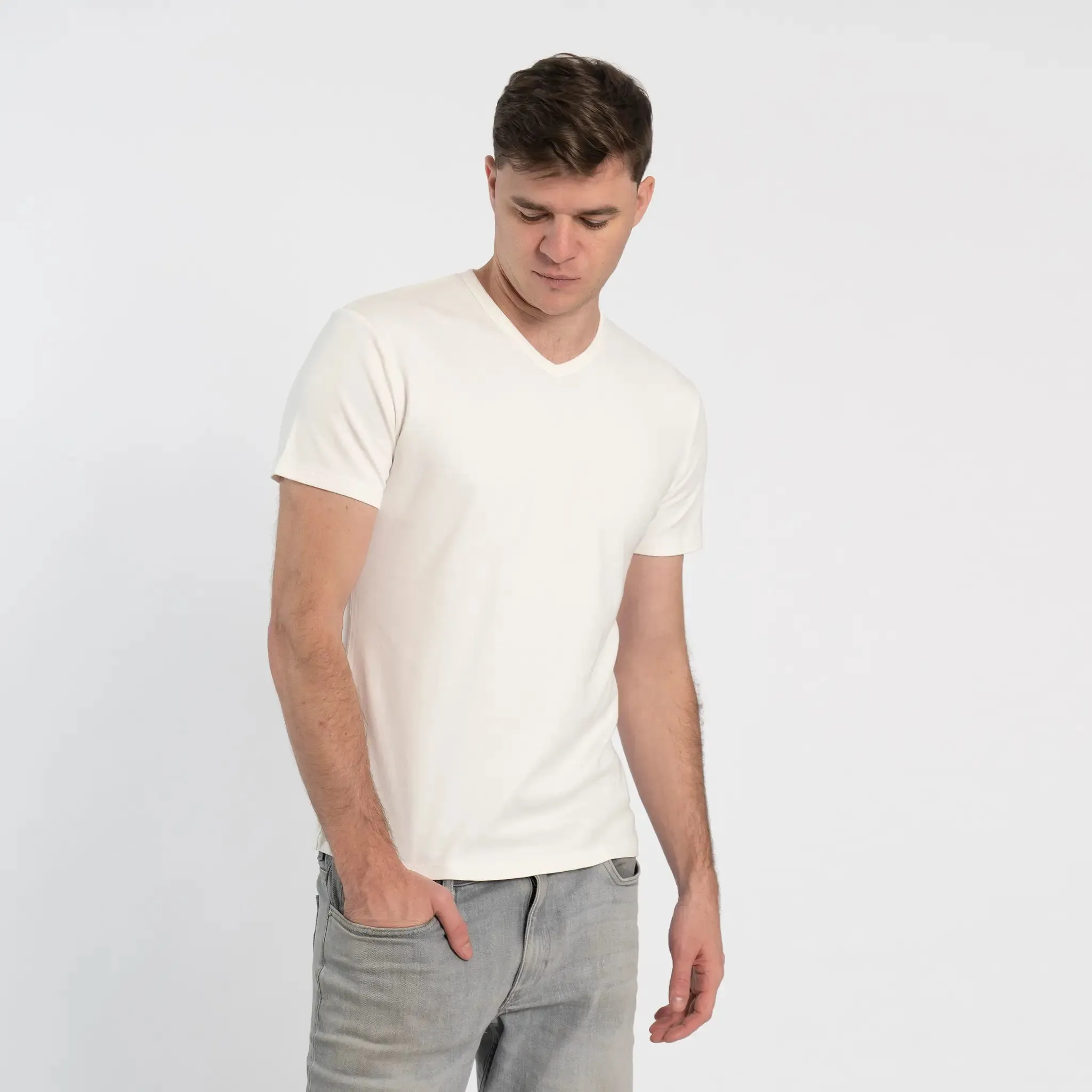 3 Pack - Men's Organic Pima Cotton T-Shirts