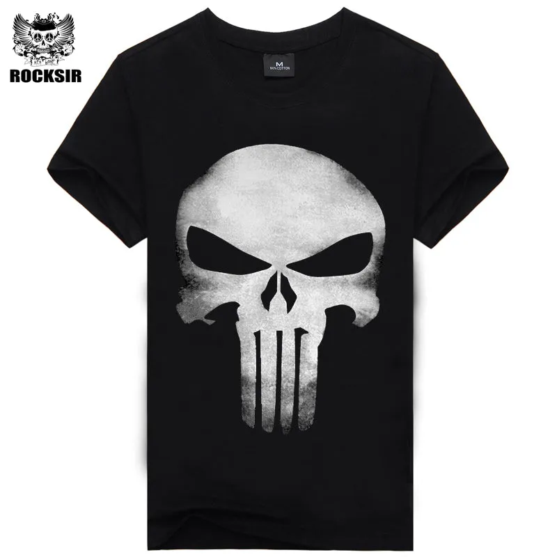 3D T Shirt Men Plus Size Cotton Tops Tee Skull Printed Short Sleeve fitness Cotton T-shirt Men Hip Hop Camisetas Brand Clothing