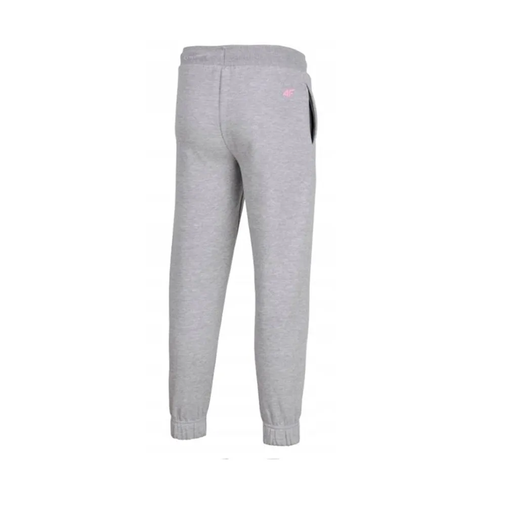 4F Pink Cord Grey Fleece Trouser 1002