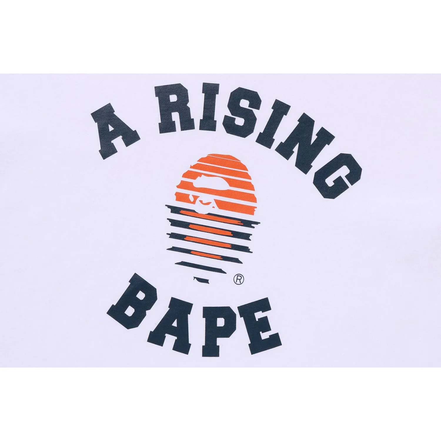 A RISING BAPE TEE MENS