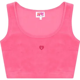 APEE TOWELLING CROP TANK TOP LADIES