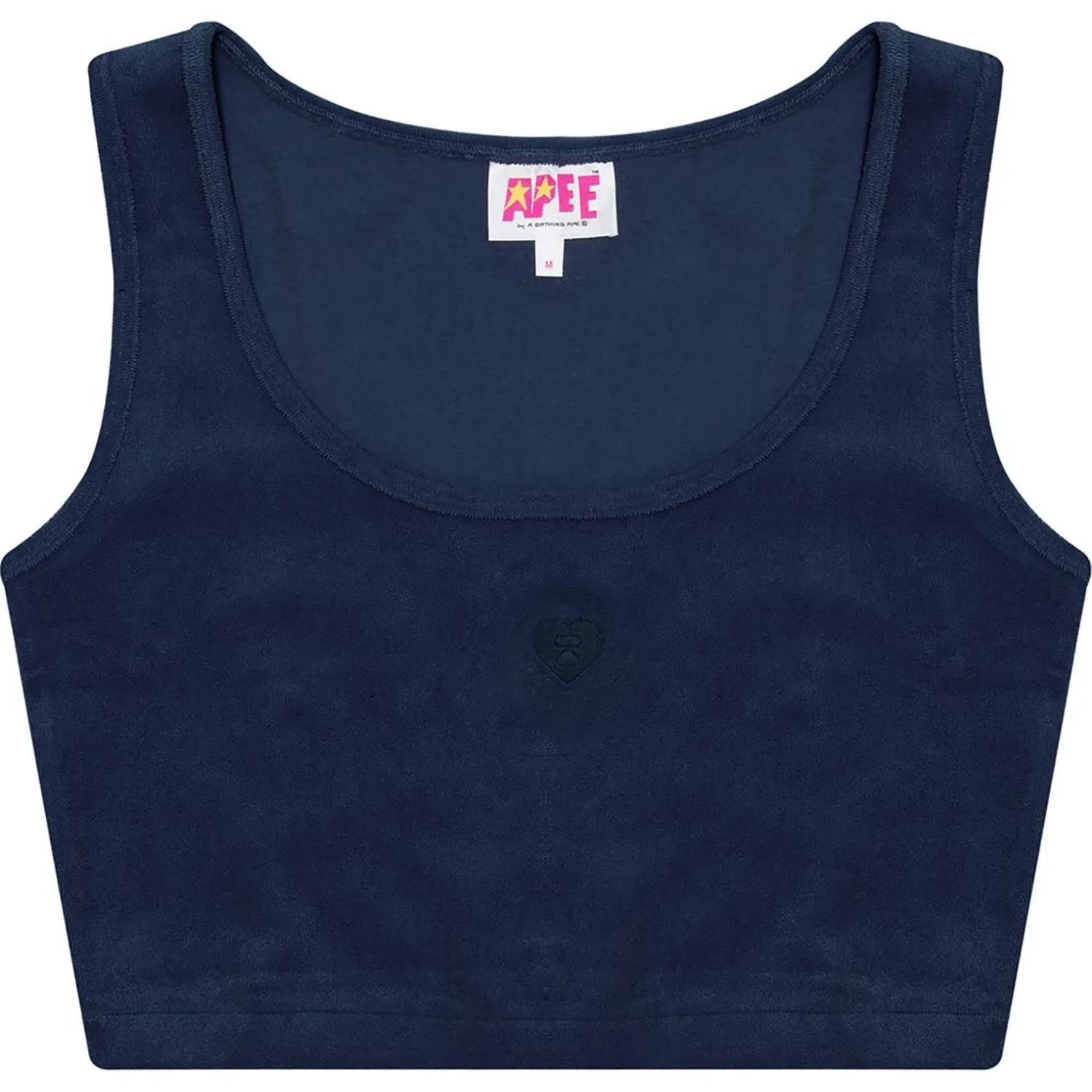 APEE TOWELLING CROP TANK TOP LADIES