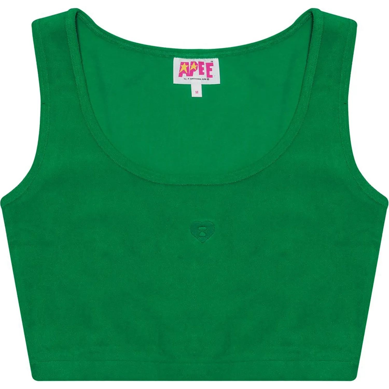 APEE TOWELLING CROP TANK TOP LADIES