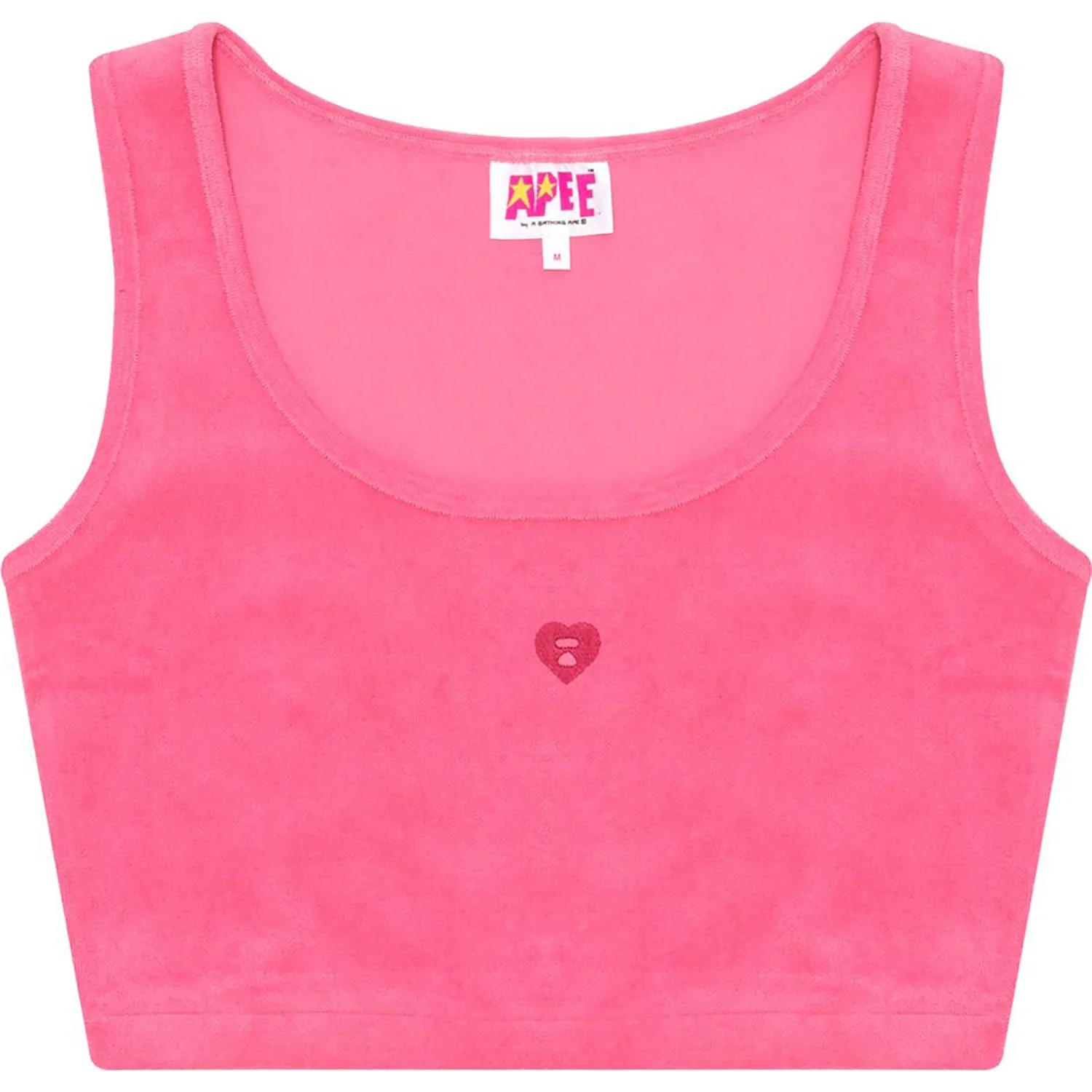 APEE TOWELLING CROP TANK TOP LADIES