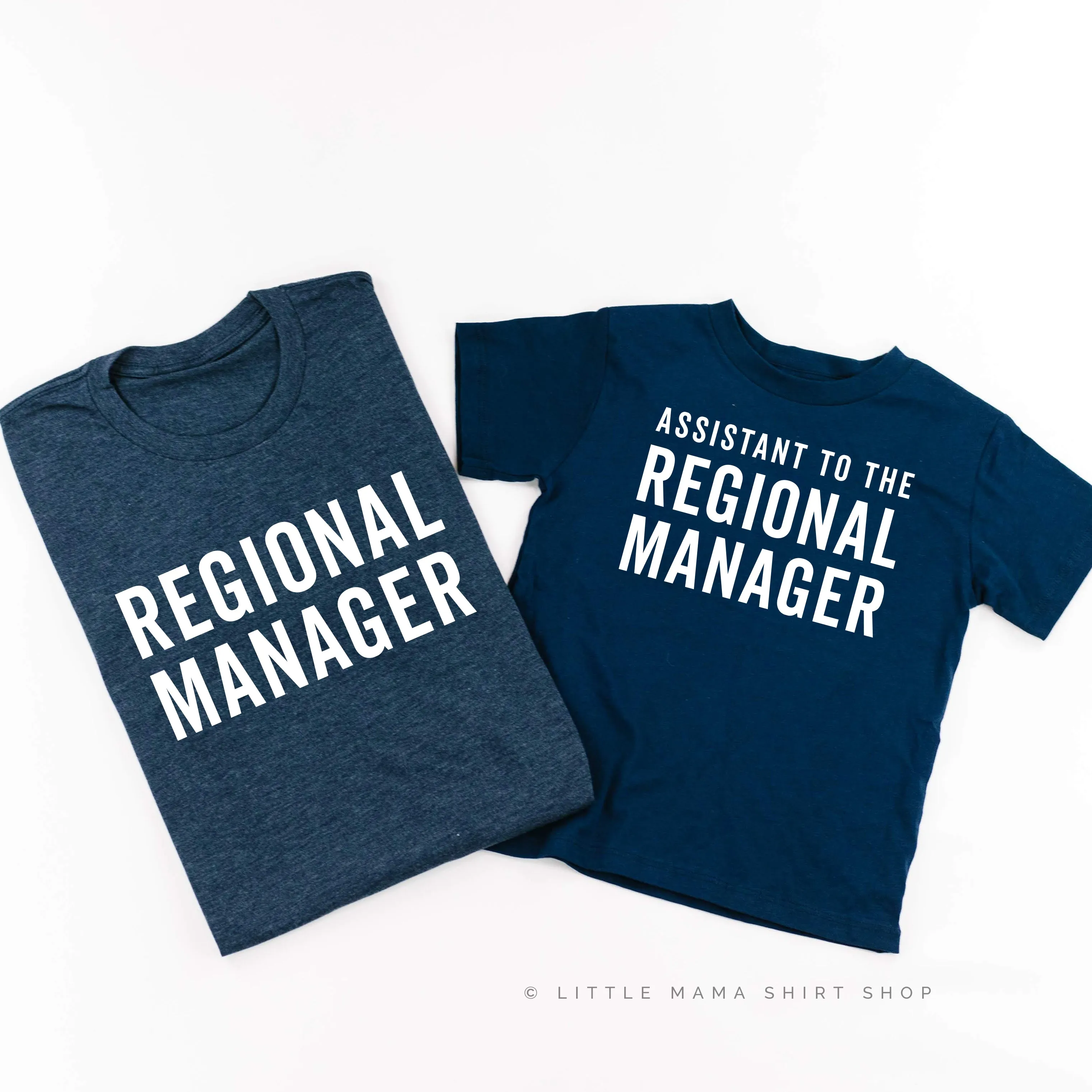 Assistant to the Regional Manager / Regional Manager - Set of 2 Shirts