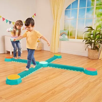 B. toys Interlocking Balancing Beams - Balance & Build Set