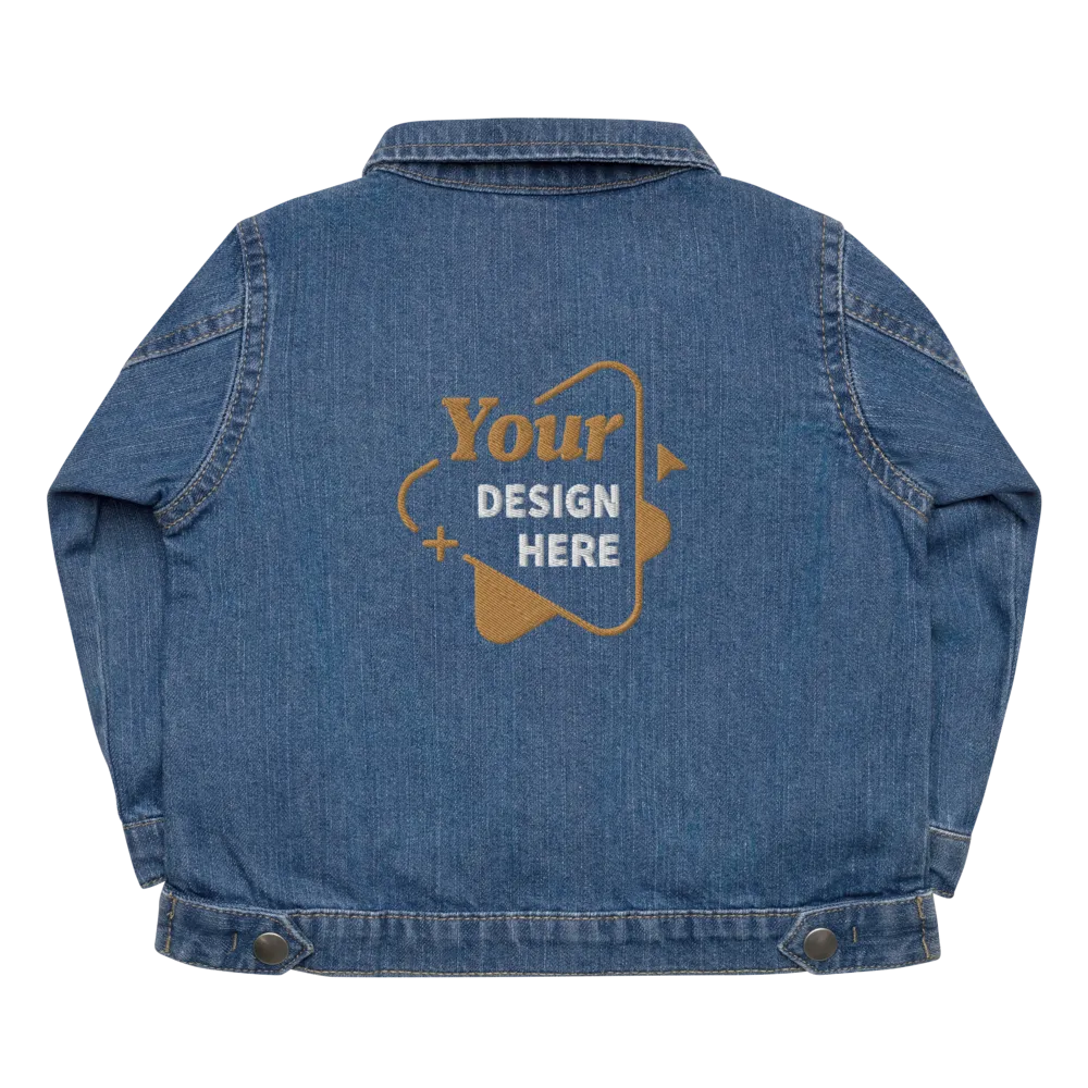 Baby Organic Denim Jacket | Babybugz BZ53