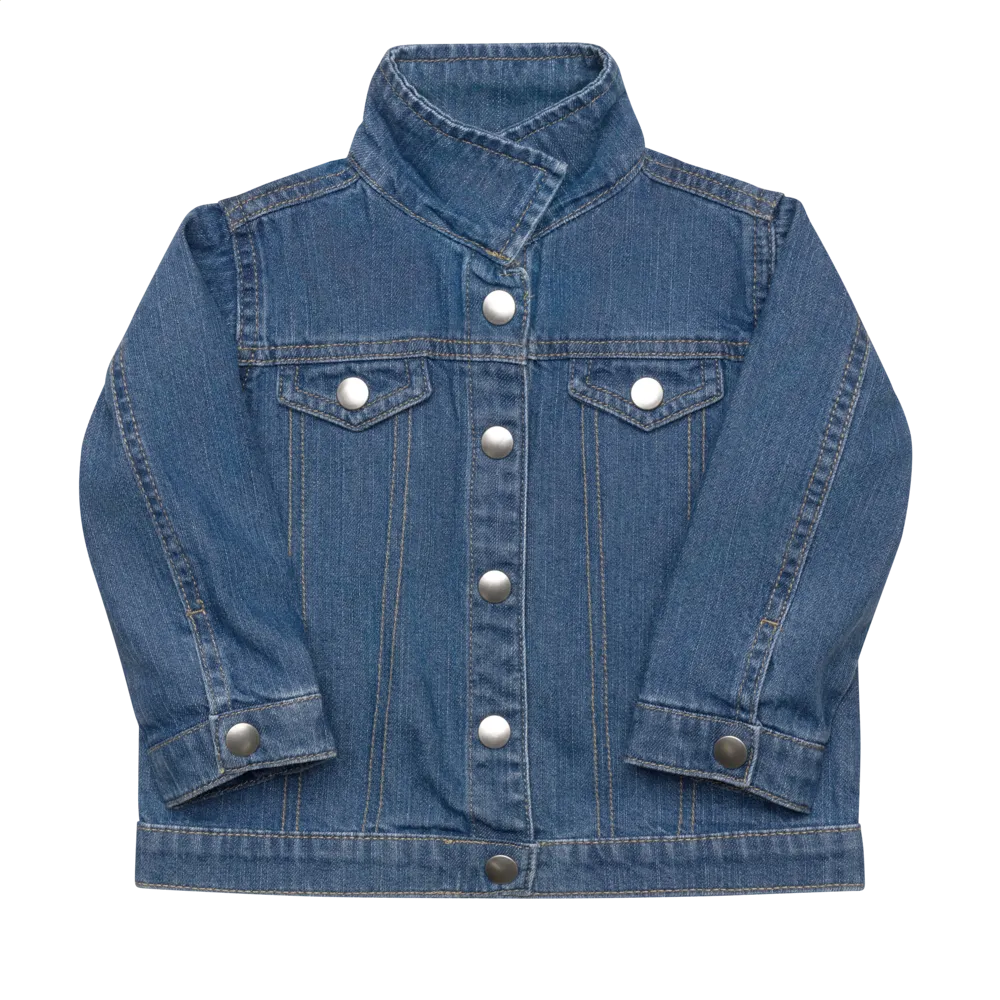 Baby Organic Denim Jacket | Babybugz BZ53