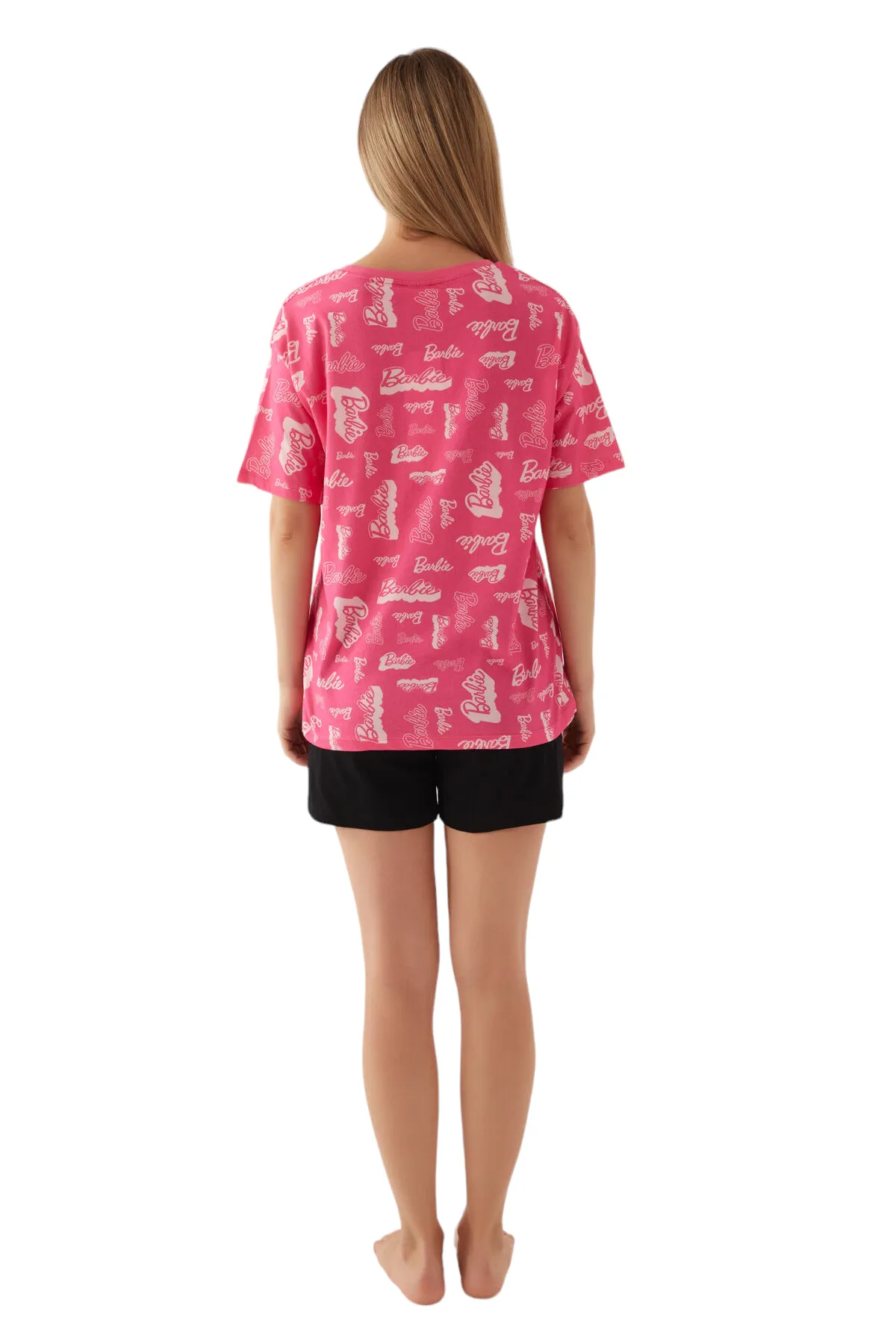 Barbie Light Fuchsia Women's Shorts Set