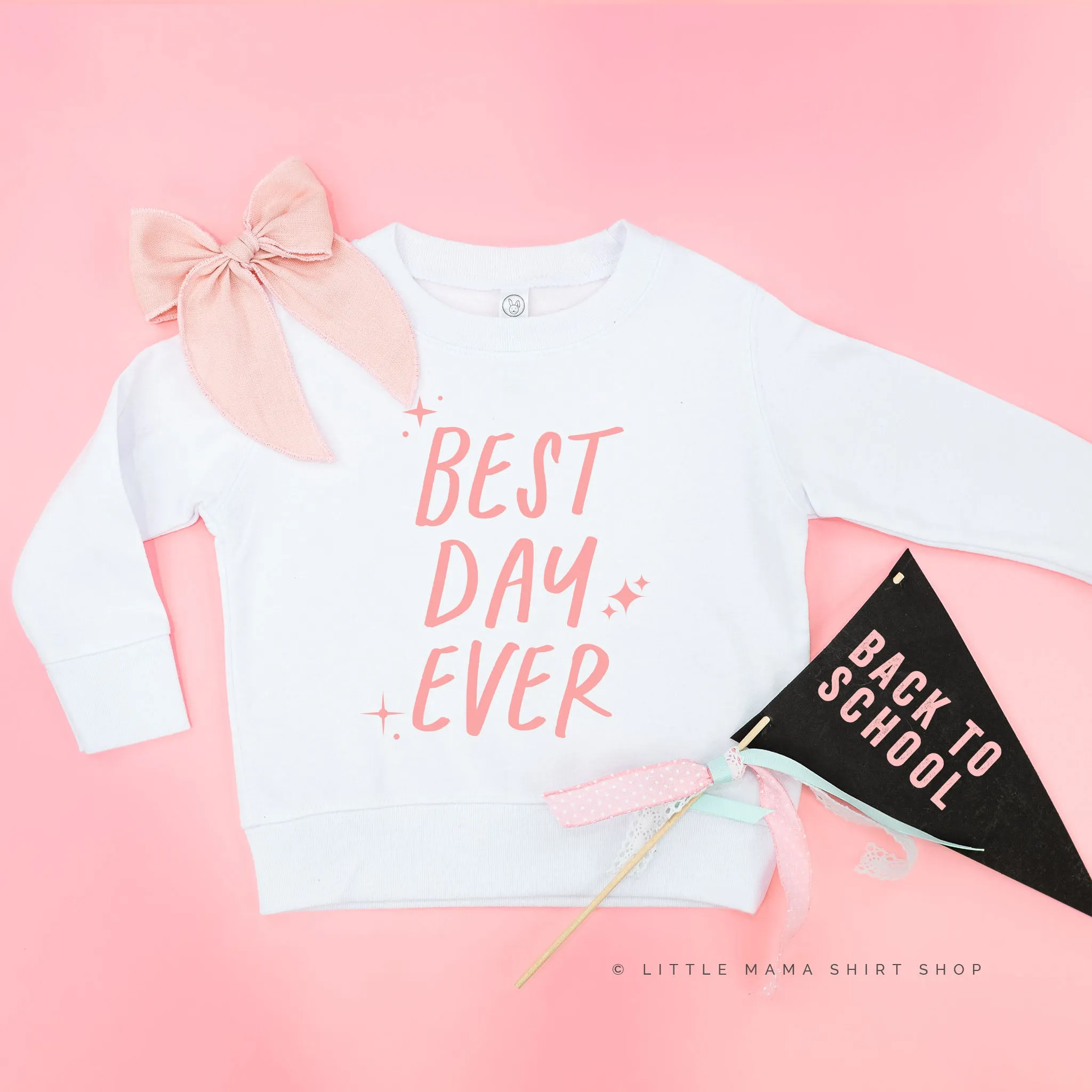 Best Day Ever - (Sparkle) - Child Sweater