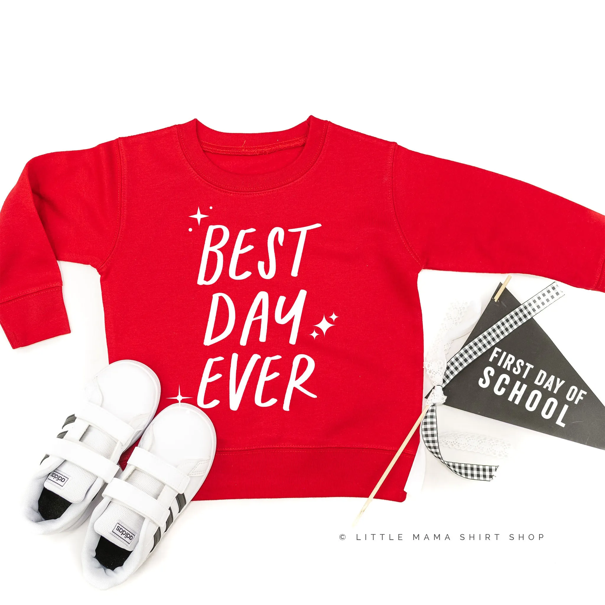 Best Day Ever - (Sparkle) - Child Sweater