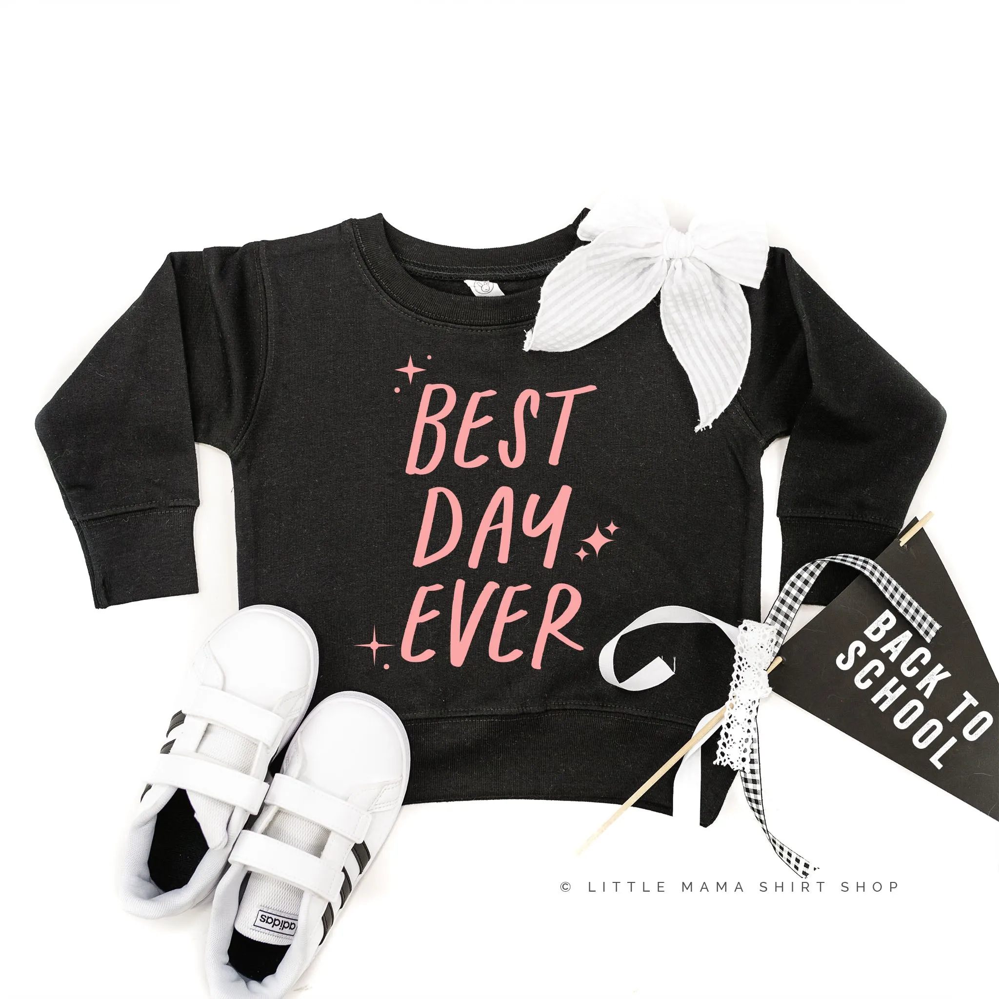 Best Day Ever - (Sparkle) - Child Sweater