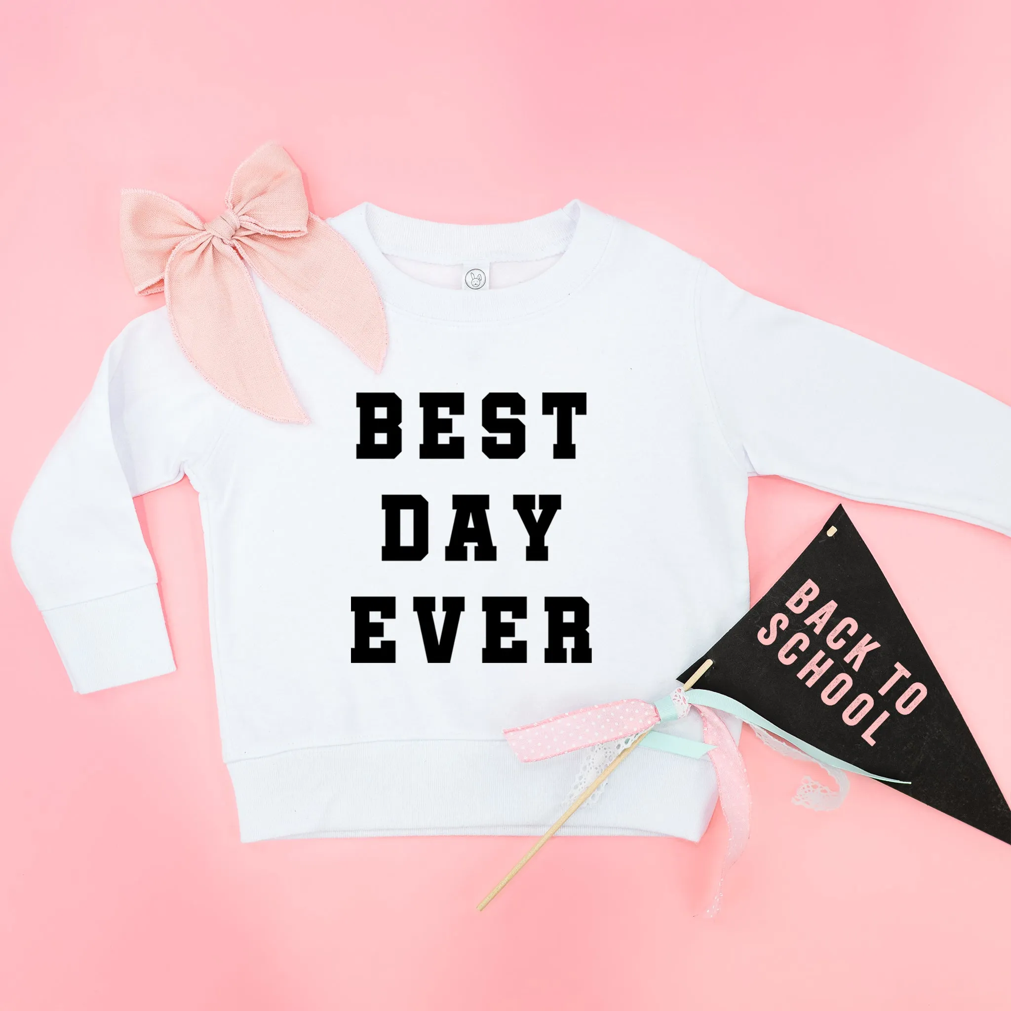 Best Day Ever - Varsity - Child Sweater