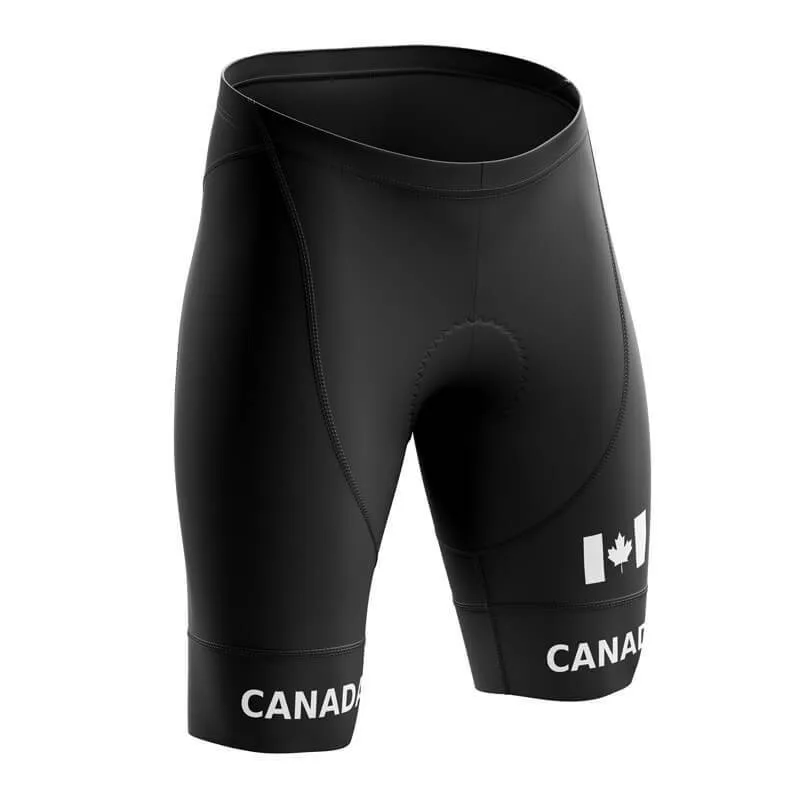 Black Canada Full Flag Bib & Shorts