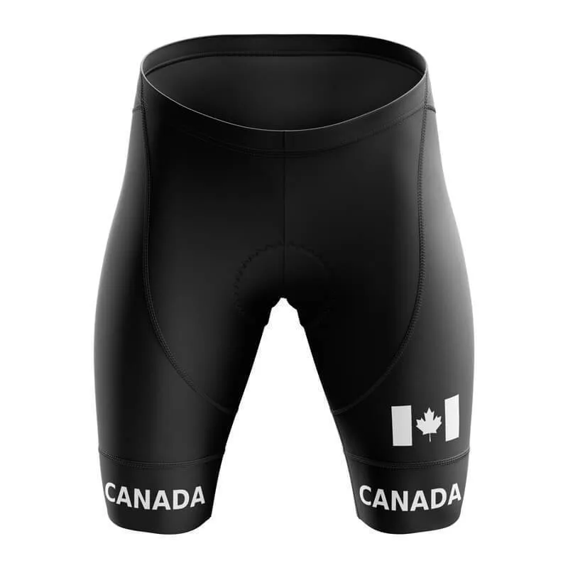 Black Canada Full Flag Bib & Shorts