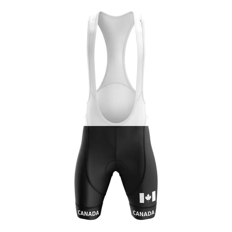 Black Canada Full Flag Bib & Shorts