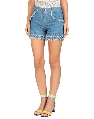 Boutique Moschino Women Denim shorts Blue 10 UK