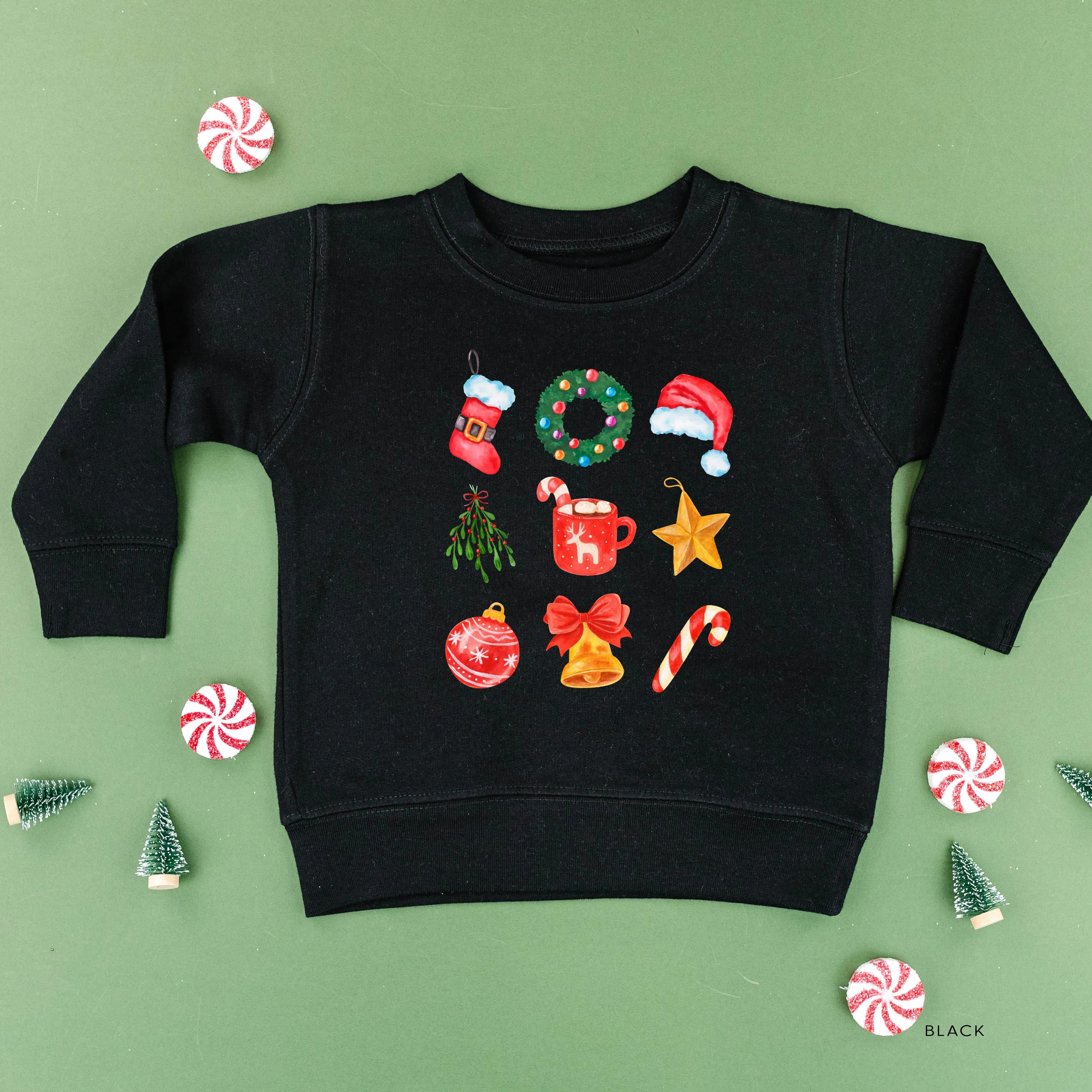 Classic Watercolor Christmas - Child Sweater