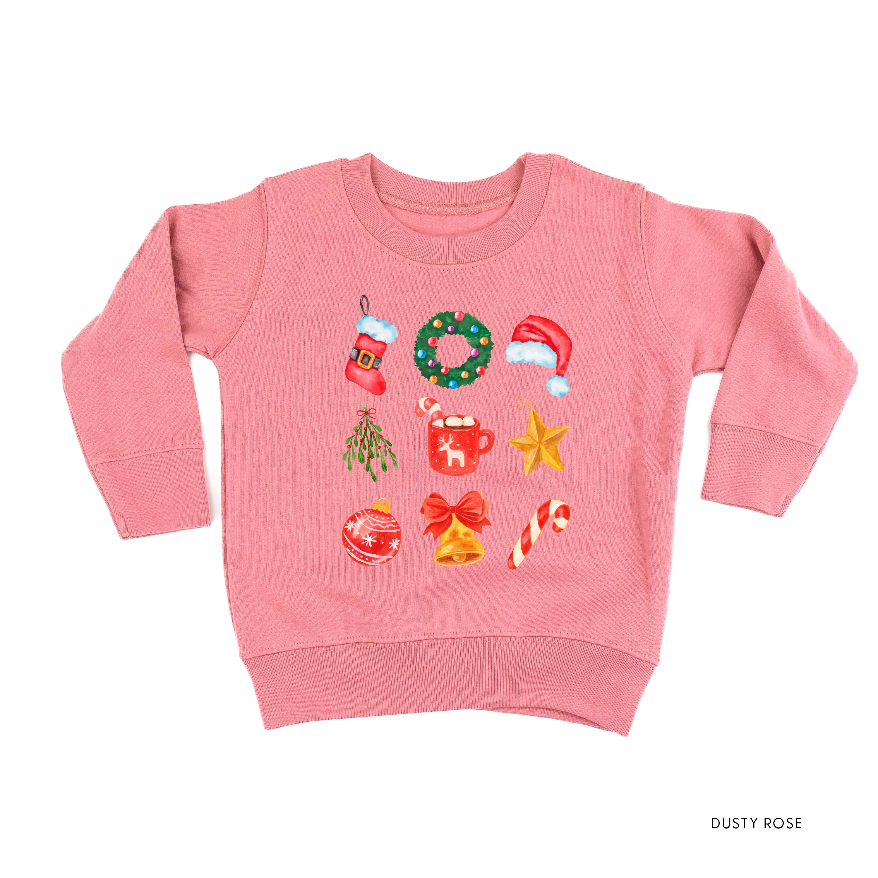 Classic Watercolor Christmas - Child Sweater