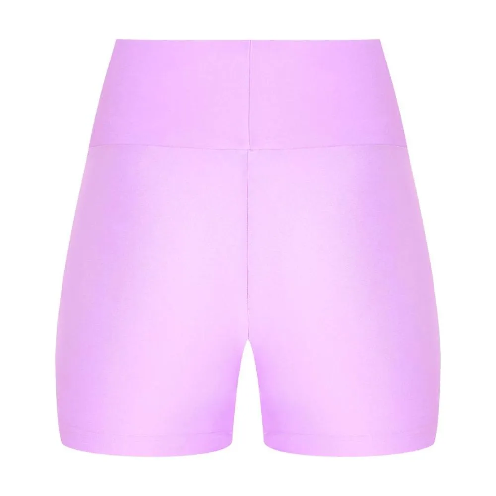 Comme Des Fuckdown Purple Polyester Short