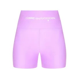 Comme Des Fuckdown Purple Polyester Short