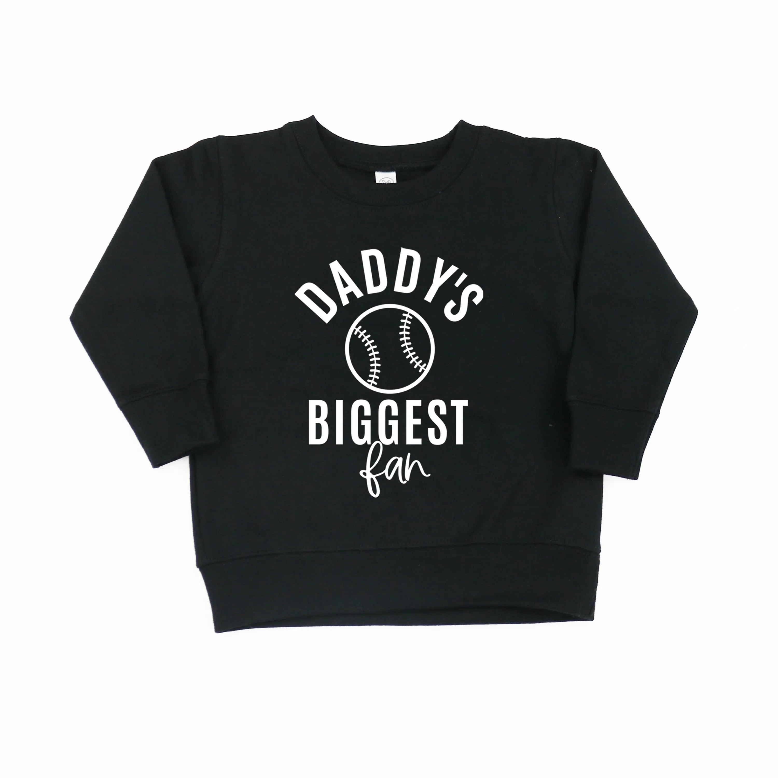 Daddy's Biggest Fan - BASEBALL - Child Sweater