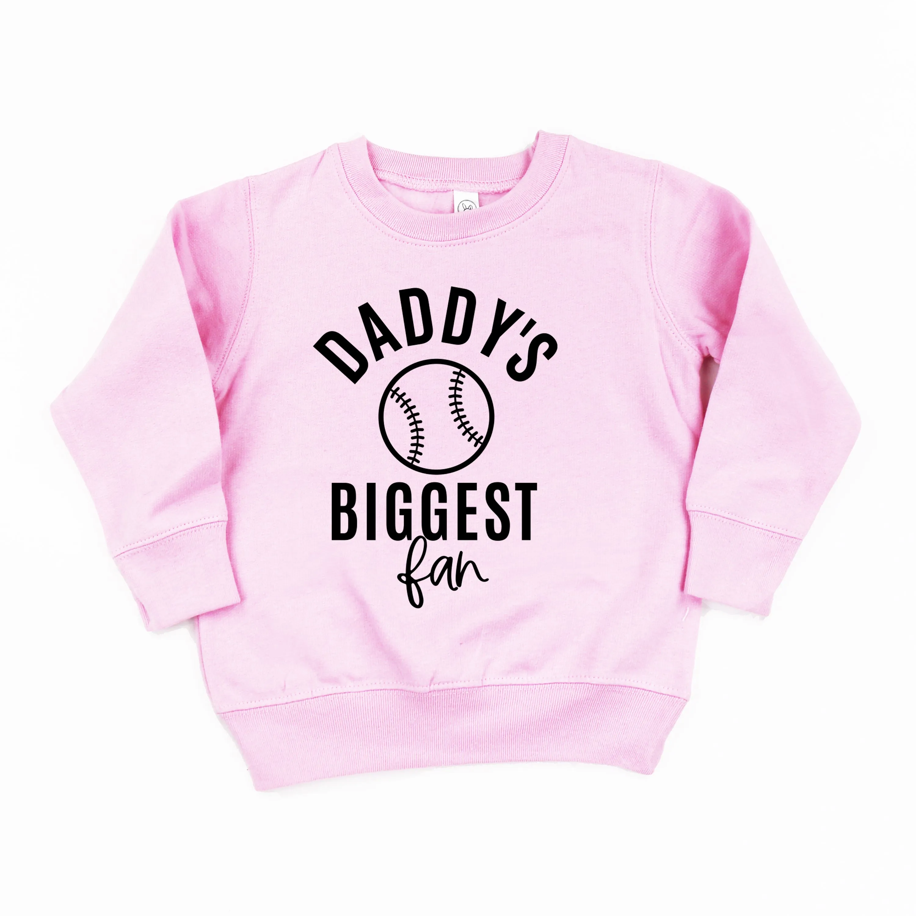 Daddy's Biggest Fan - BASEBALL - Child Sweater