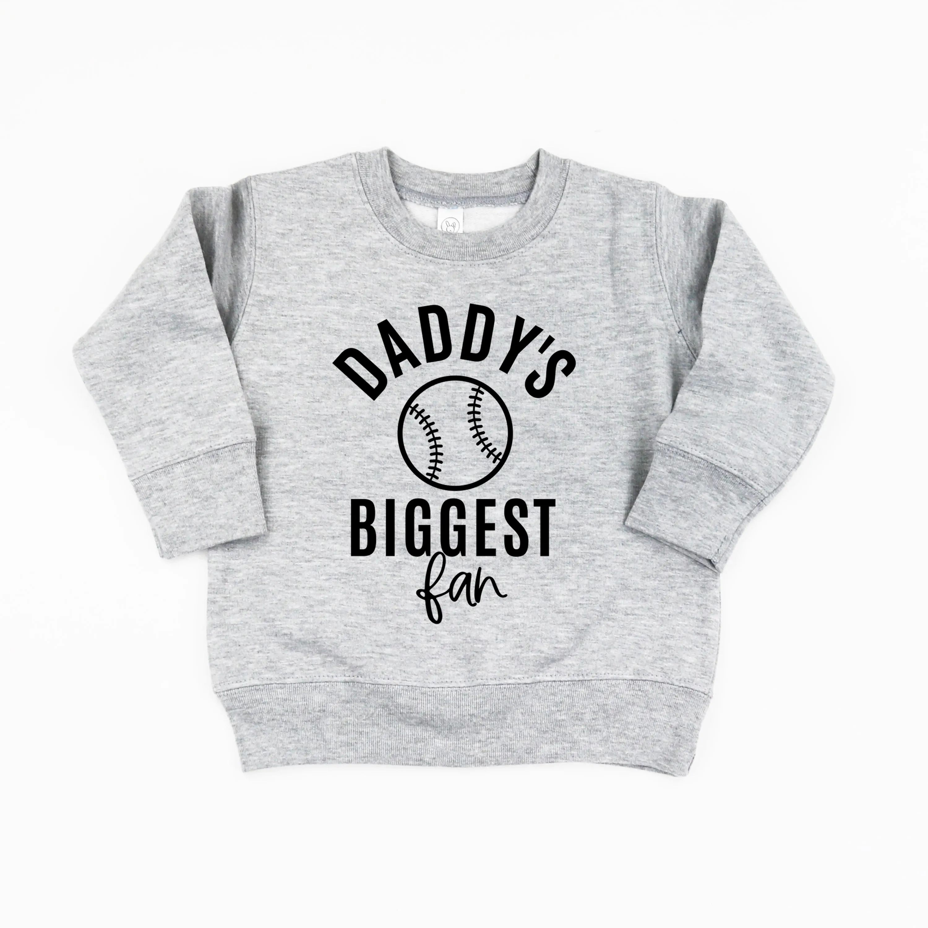 Daddy's Biggest Fan - BASEBALL - Child Sweater