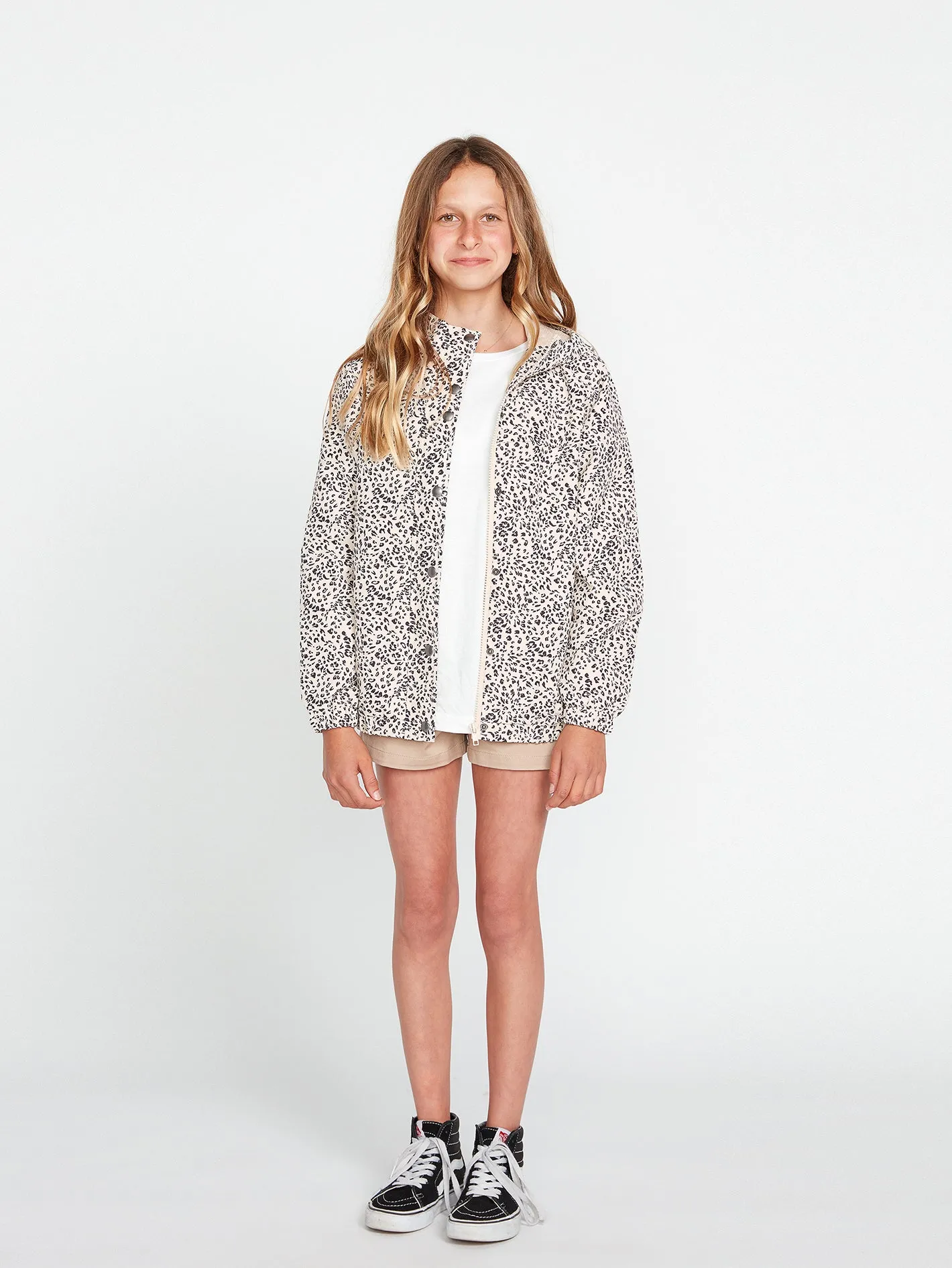 Girls Frenemy Stone Windbreaker - Sand