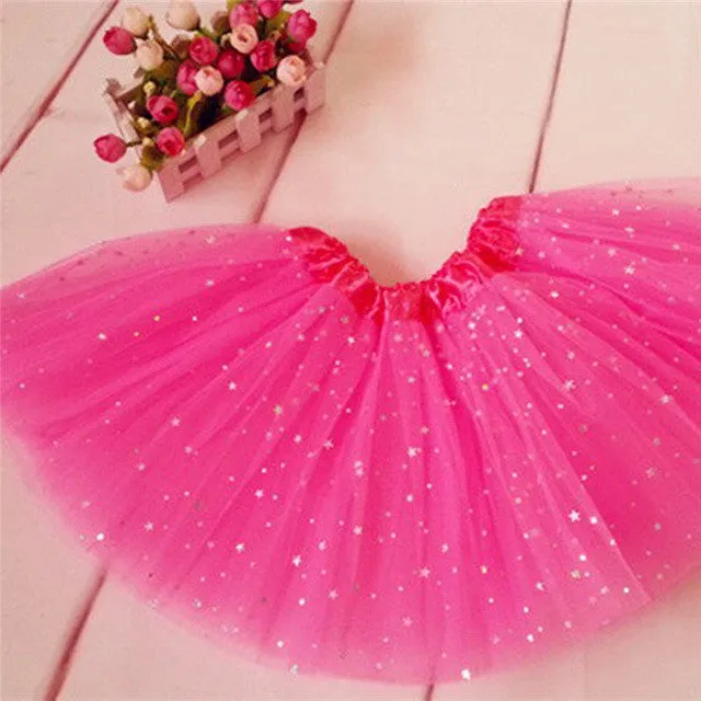 Girls Kids Tutu Skirt Princess Party Ballet Dance Wear  Pettiskirt Costume