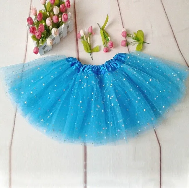 Girls Kids Tutu Skirt Princess Party Ballet Dance Wear  Pettiskirt Costume