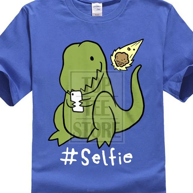 Hashtag Don't Be Narcissosaurus Can T-Rex Even Take An End Of The World #Selfie