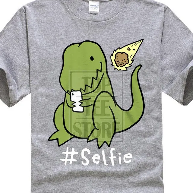 Hashtag Don't Be Narcissosaurus Can T-Rex Even Take An End Of The World #Selfie