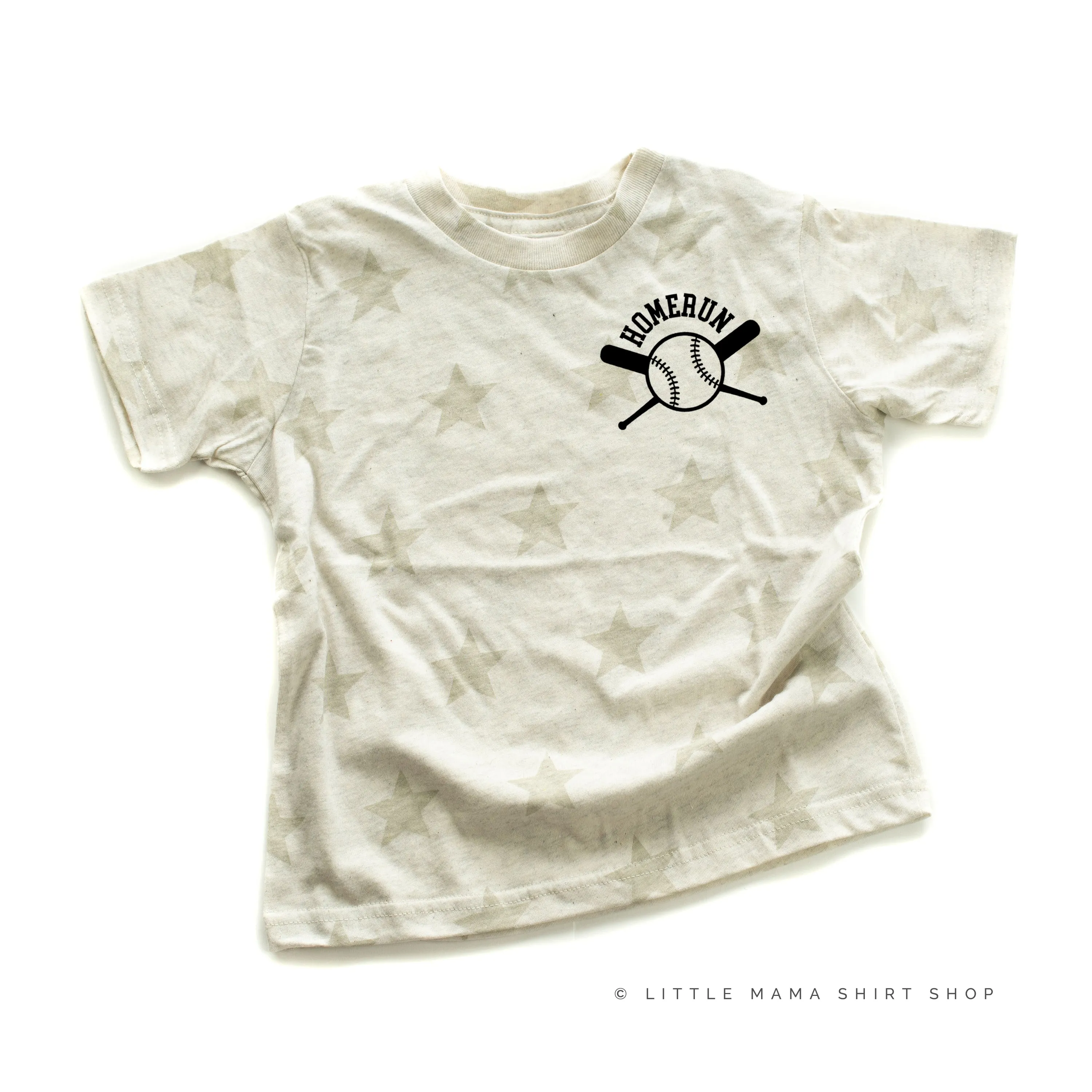 Homerun - Pocket Design - Short Sleeve Child STAR Shirt