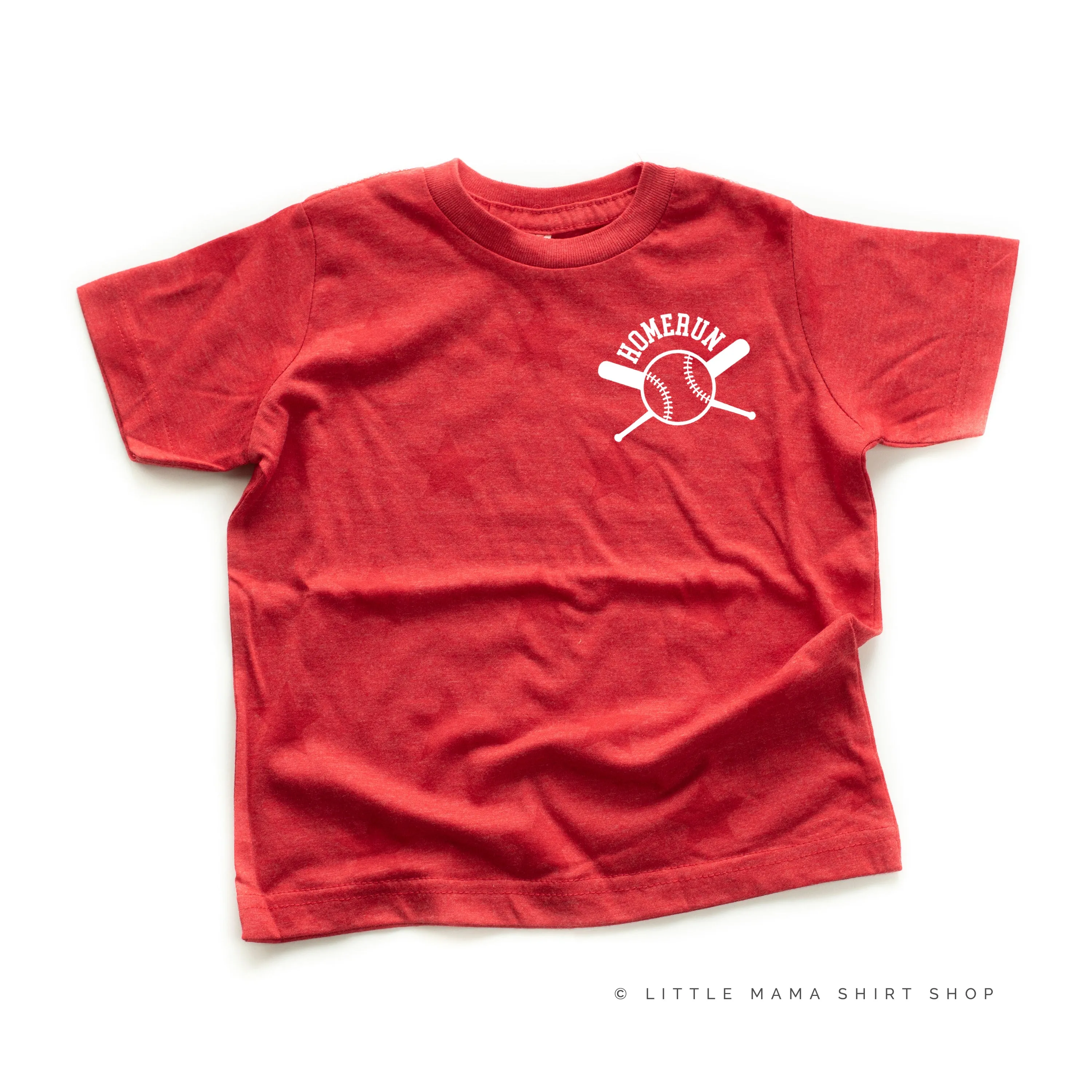 Homerun - Pocket Design - Short Sleeve Child STAR Shirt