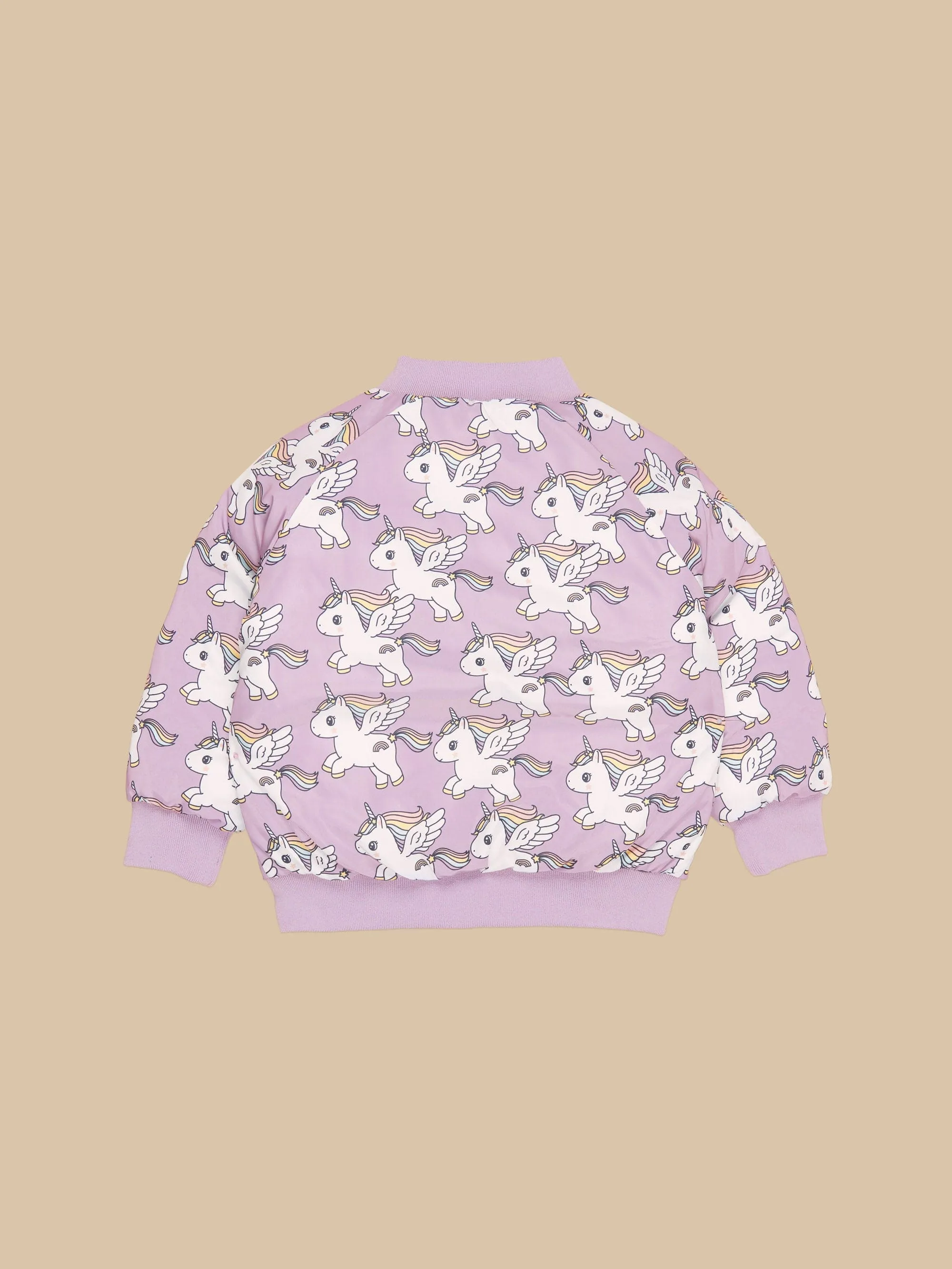 Huxbaby Magical Unicorn Reversible Bomber