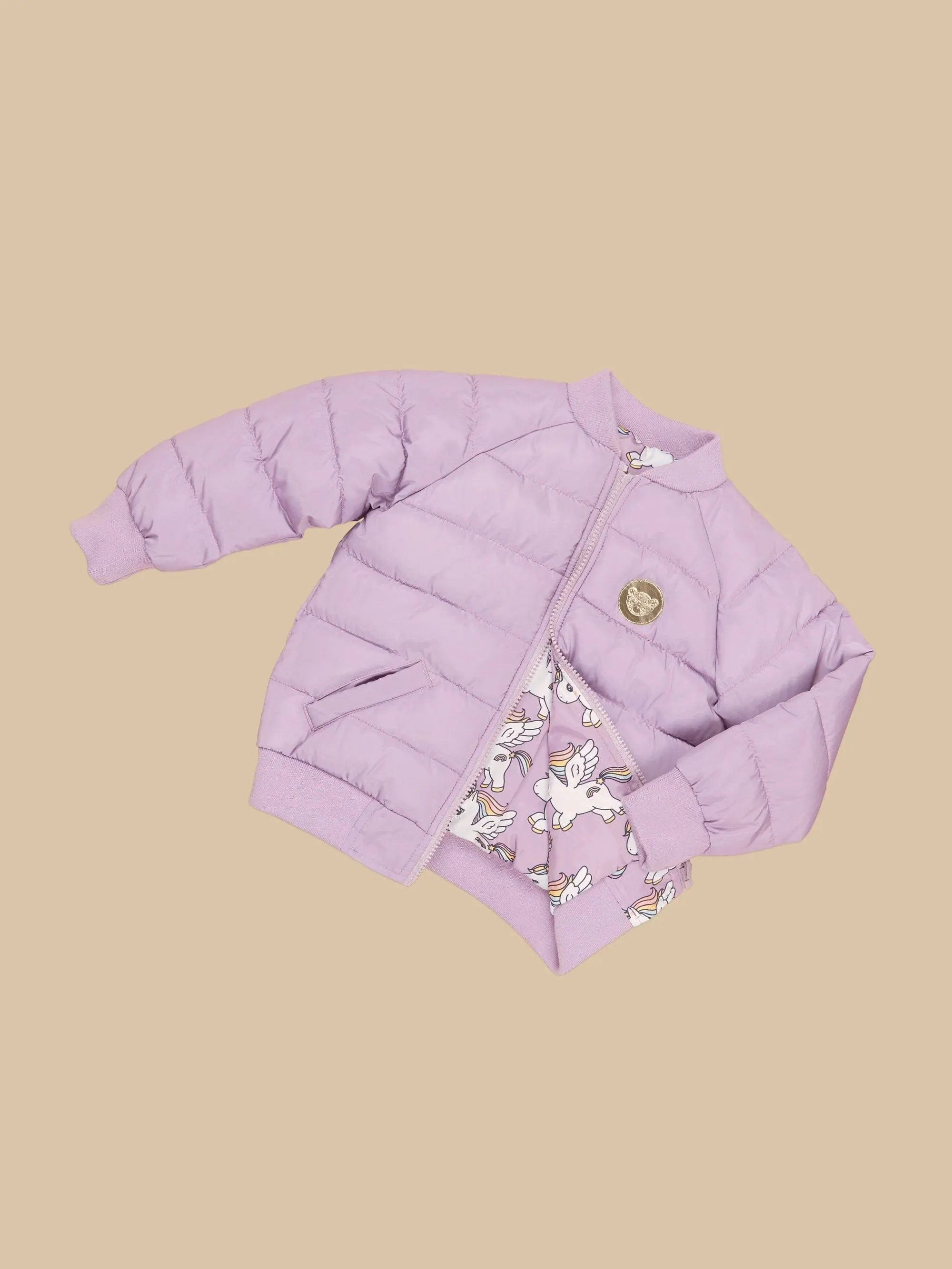 Huxbaby Magical Unicorn Reversible Bomber