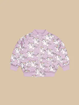 Huxbaby Magical Unicorn Reversible Bomber