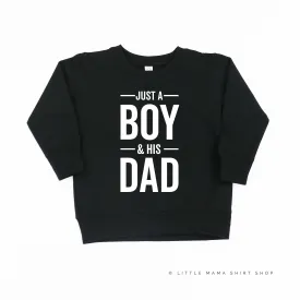 Just A Boy and His Dad - Child Sweater