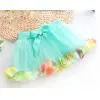 Kids Baby Girls Petals Bow Mini Skirt Princess Gown Tulle Tutu Party 3-8Y