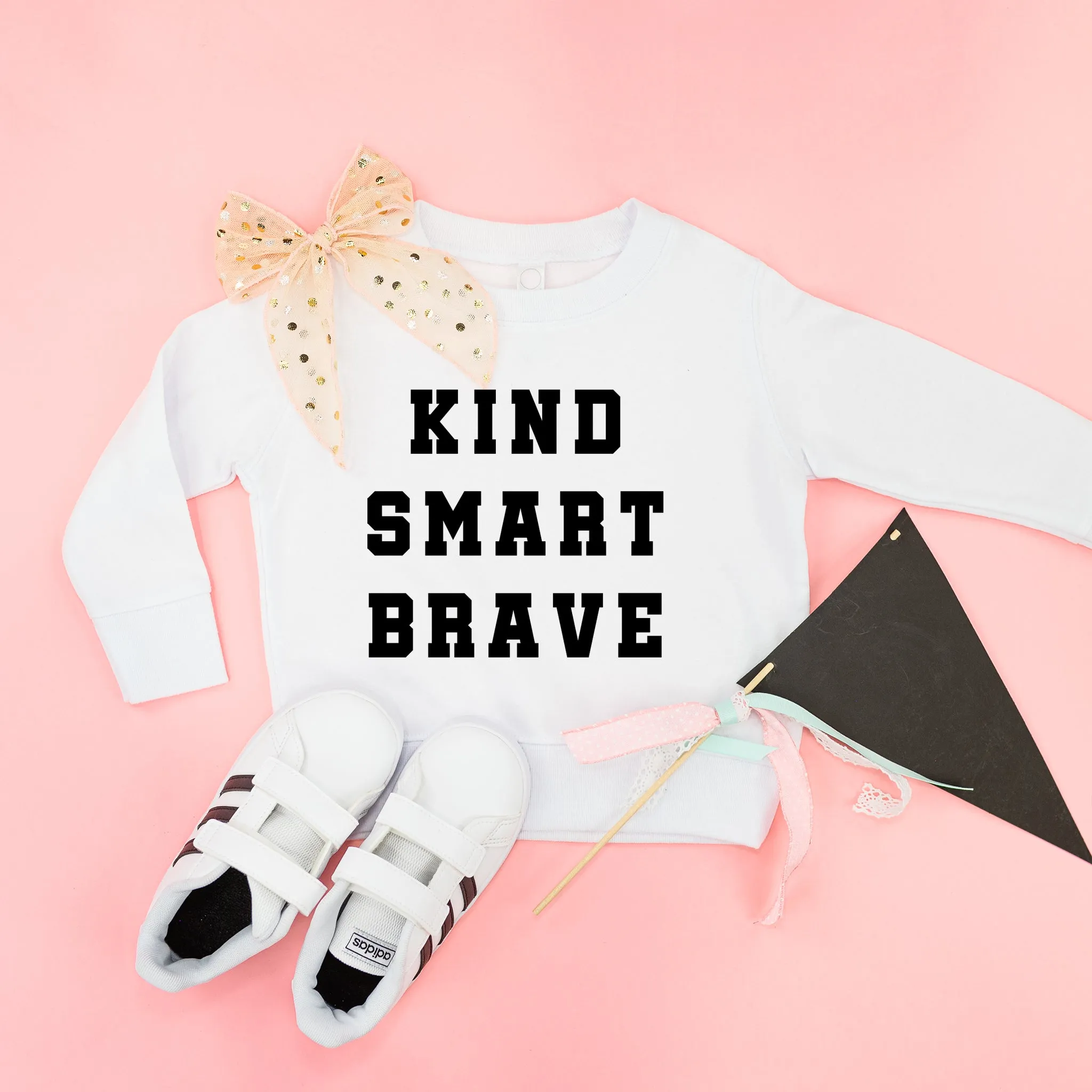 Kind Smart Brave - Varsity - Child Sweater