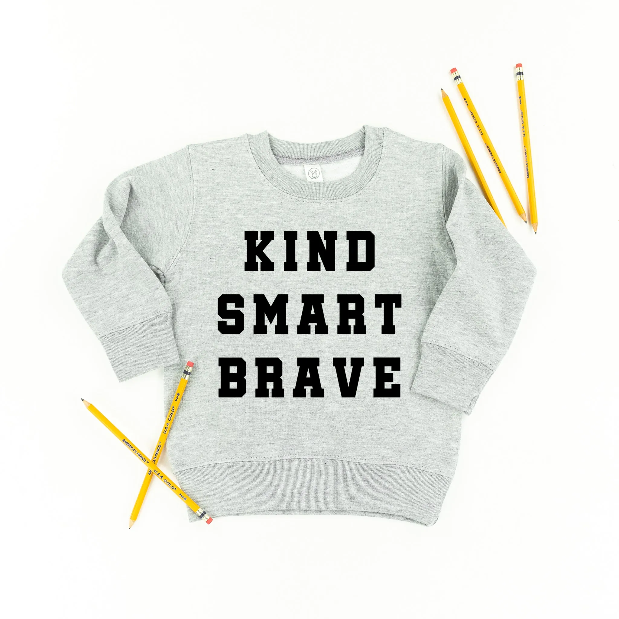 Kind Smart Brave - Varsity - Child Sweater