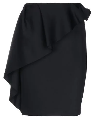 Lanvin Women Knee length skirt Black 14 UK