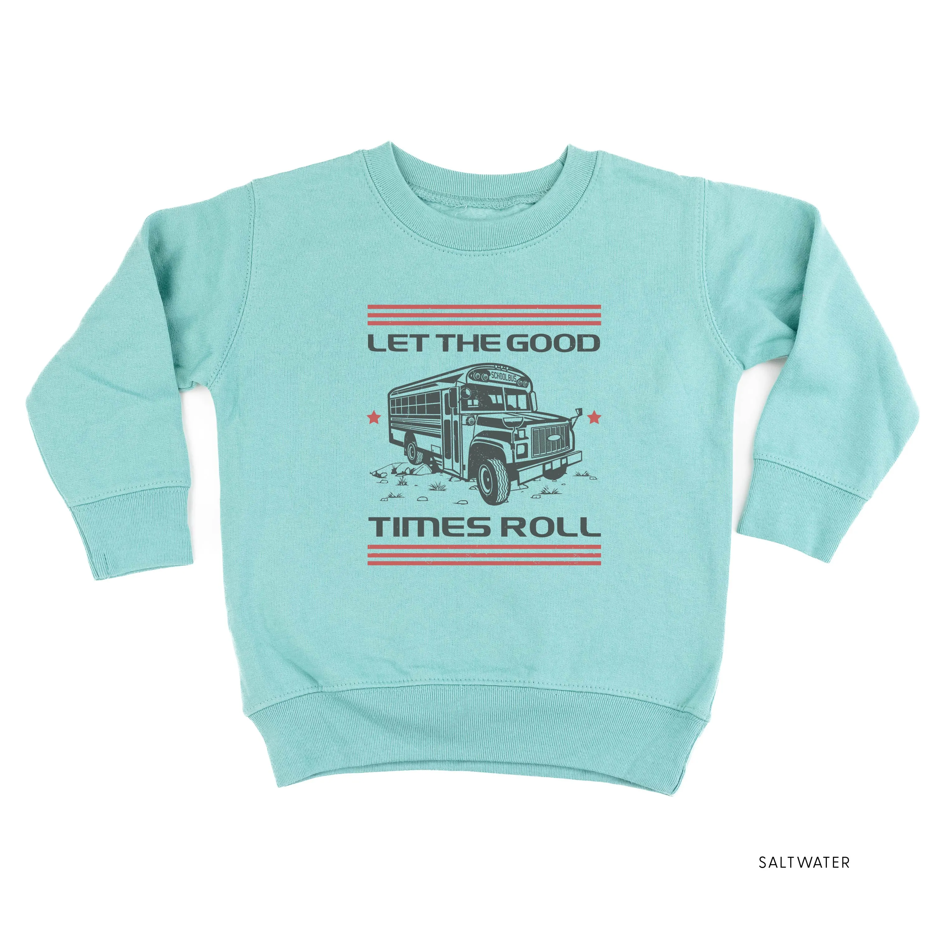 Let the Good Times Roll - School Bus - Child Sweater